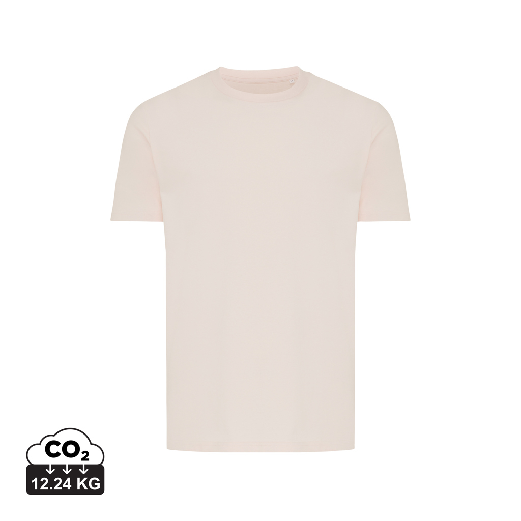 T-shirt personnalisable 180g unisexe Brett Iqoniq cloud pink